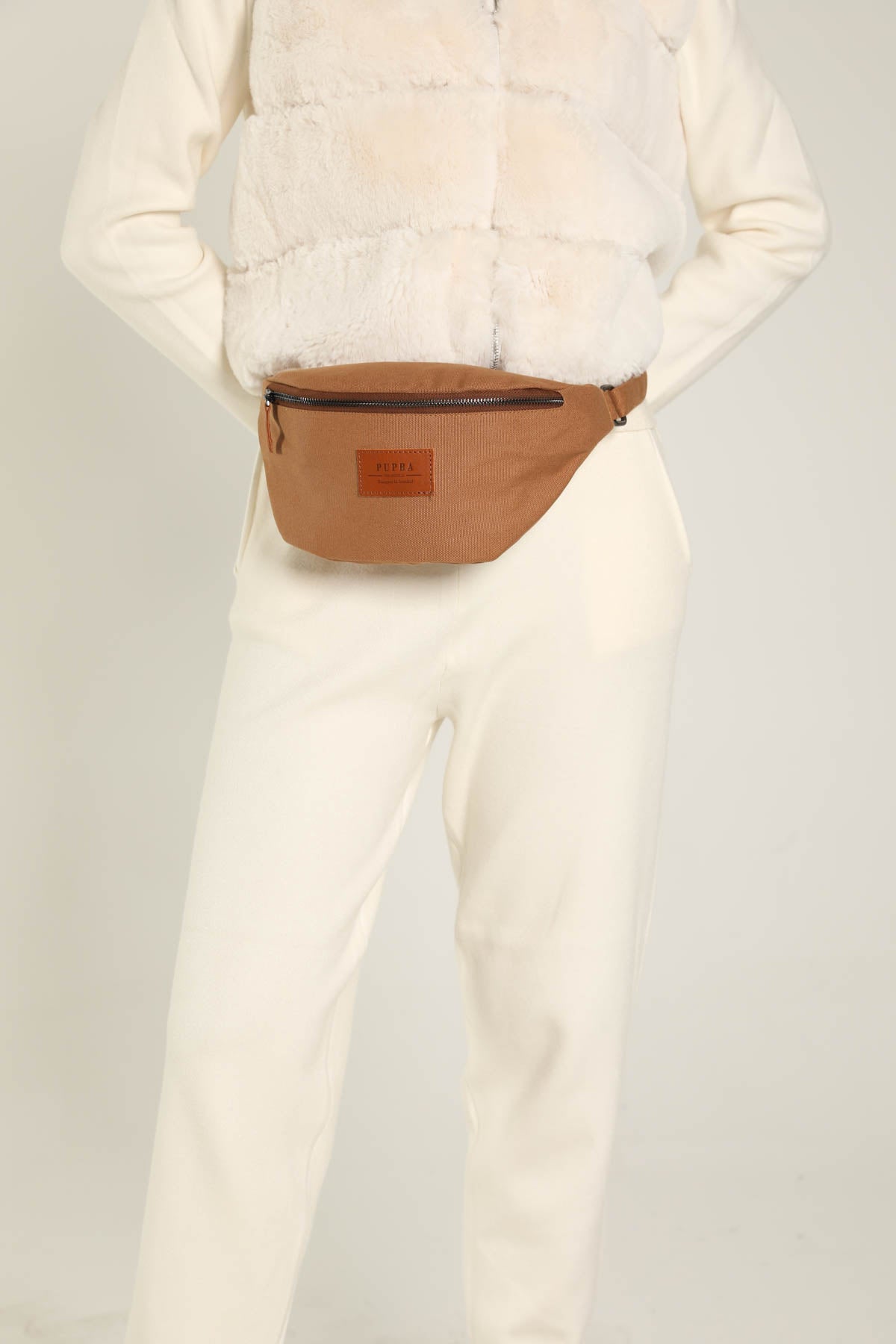 Mojo-Gürteltasche – Hellbraun