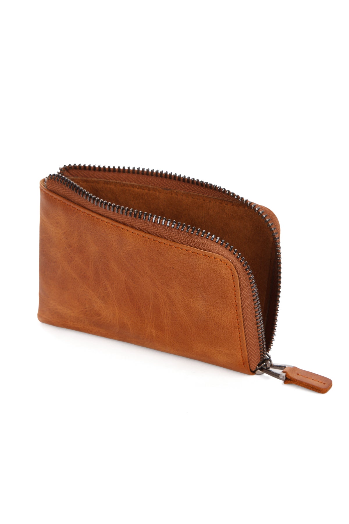 Pi Leather Wallet - Tan