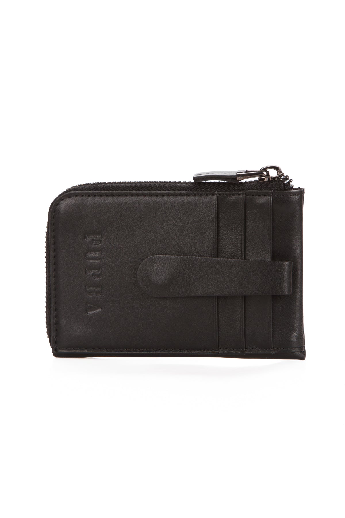 Pi Leather Wallet - Black