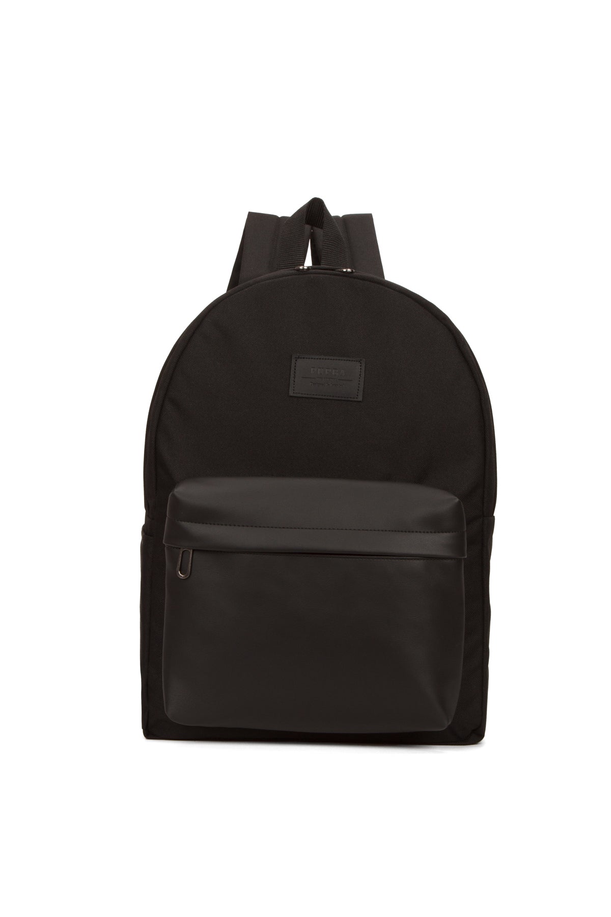 Indigo Backpack - Black Leather Pocket
