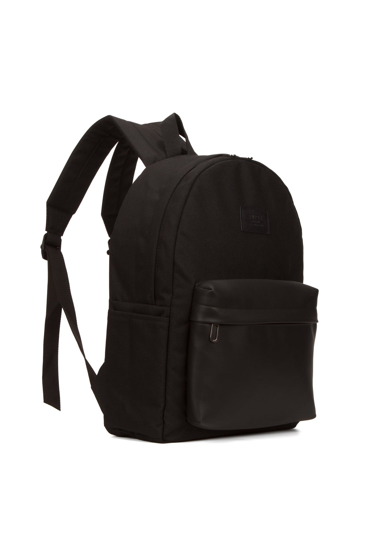 Indigo Backpack - Black Leather Pocket