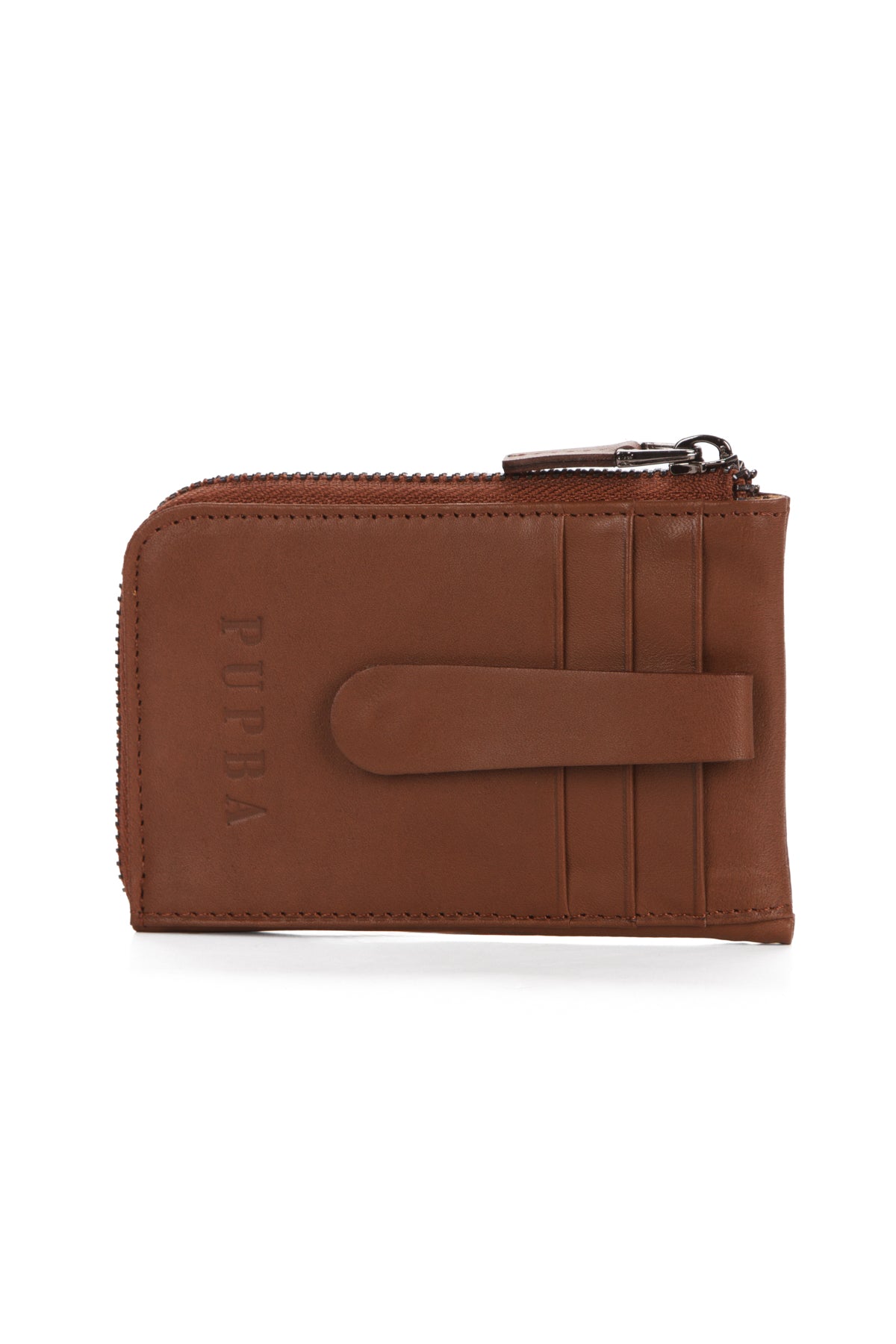 Pi-Leder-Geldbörse – Braun
