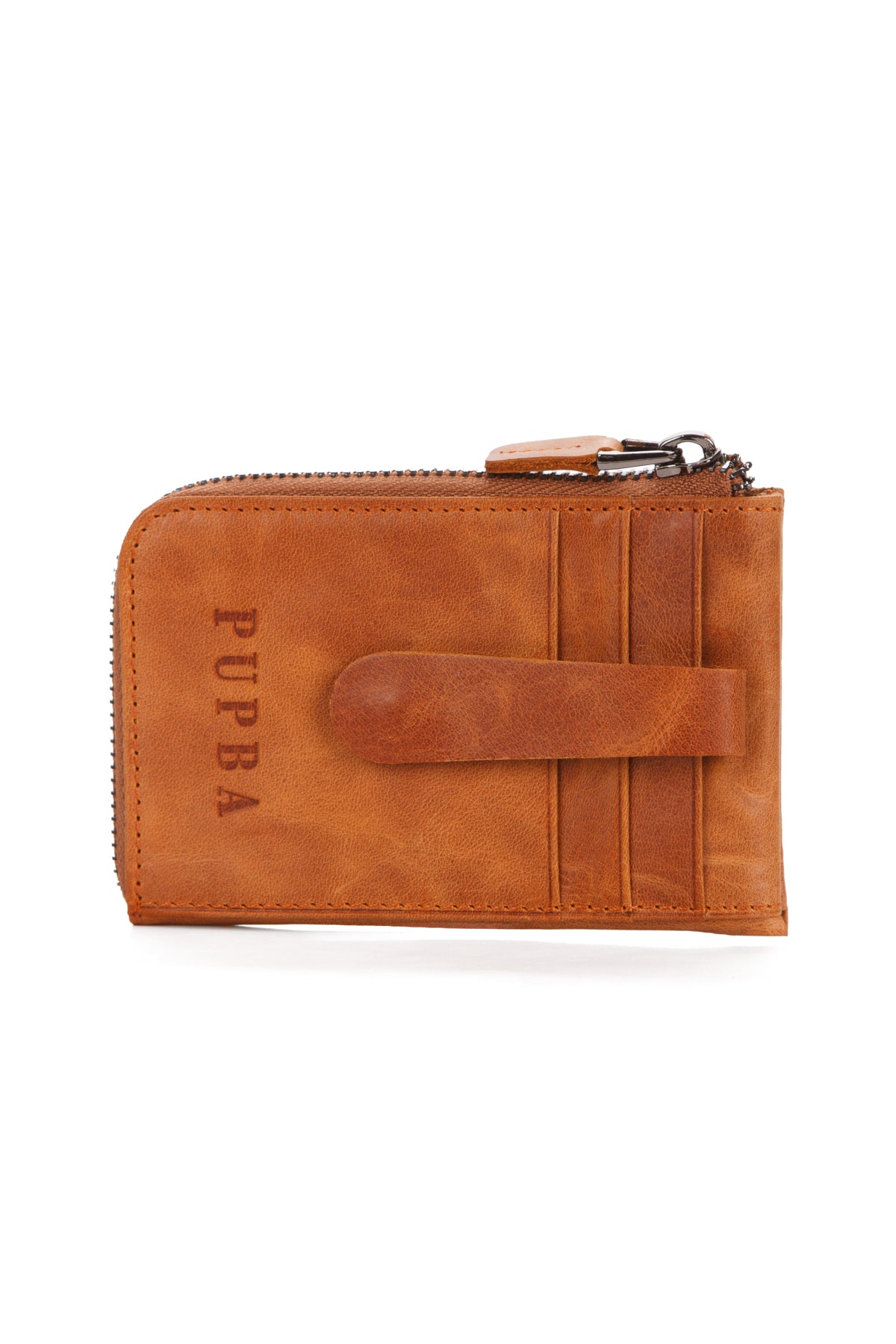 Pi Leather Wallet - Tan