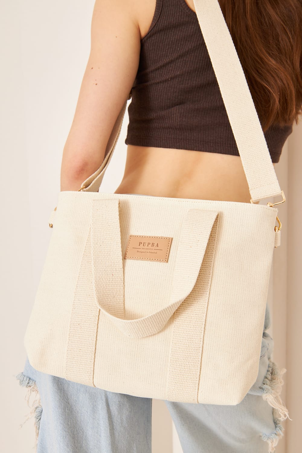 Yaga Tote Bag - Cream