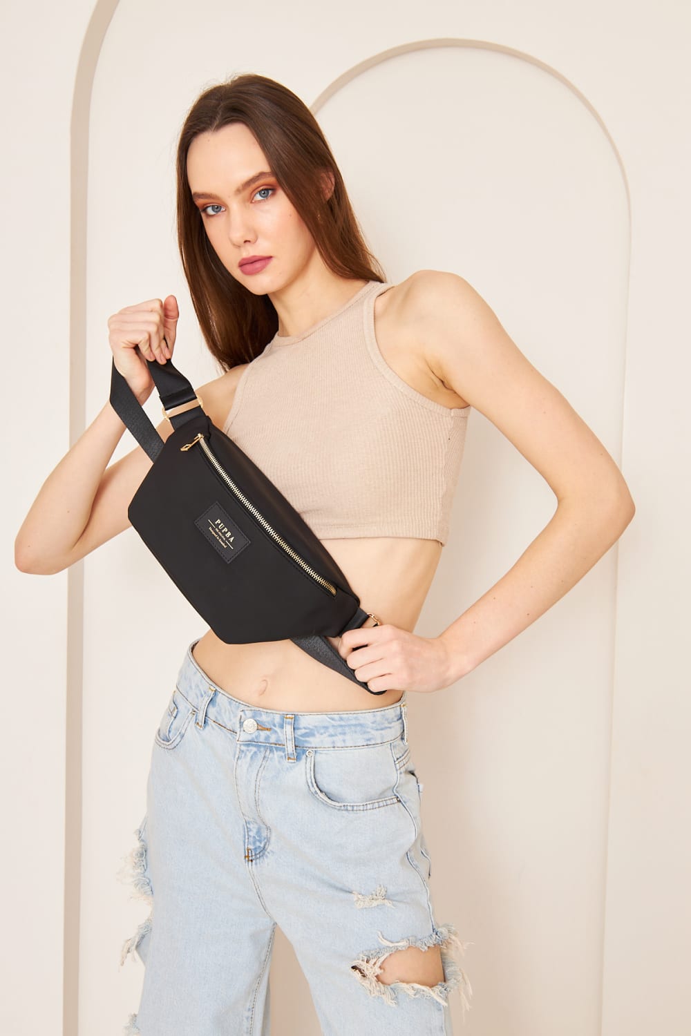 Mojo X Waist Bag - Black/Gold