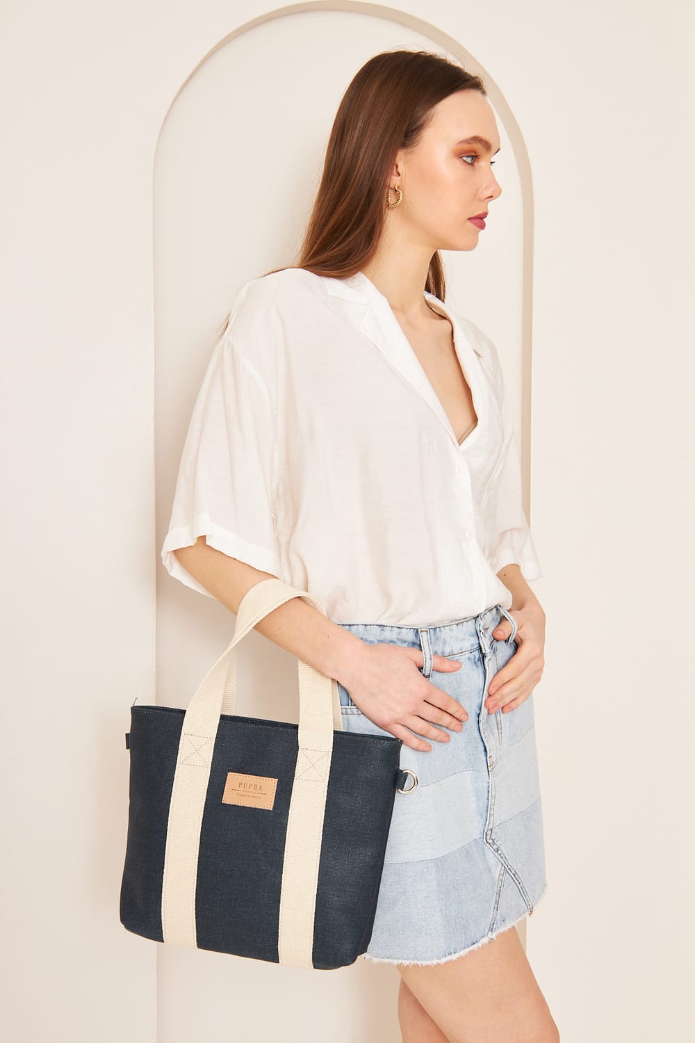 Yaga Tote Bag - Navy Blue