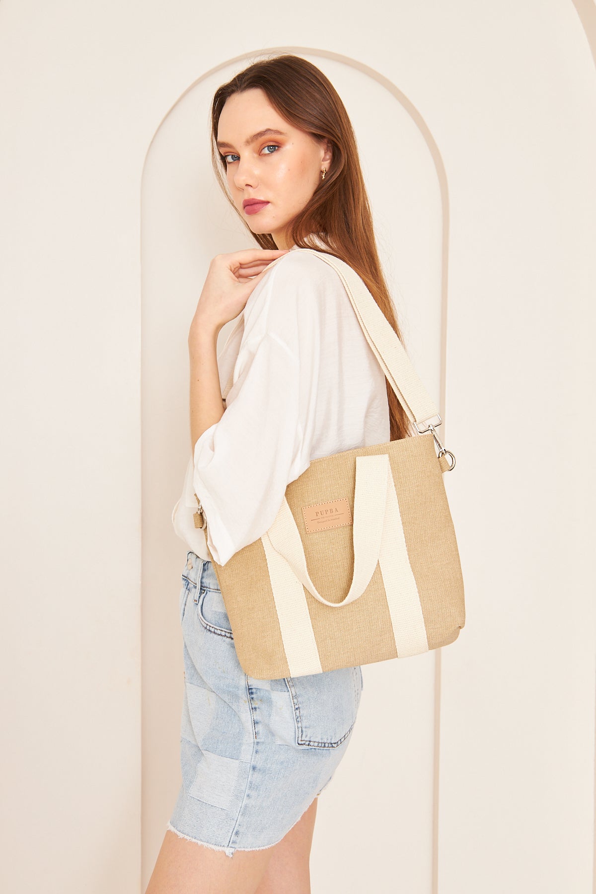 Yaga Tote Bag - Tan