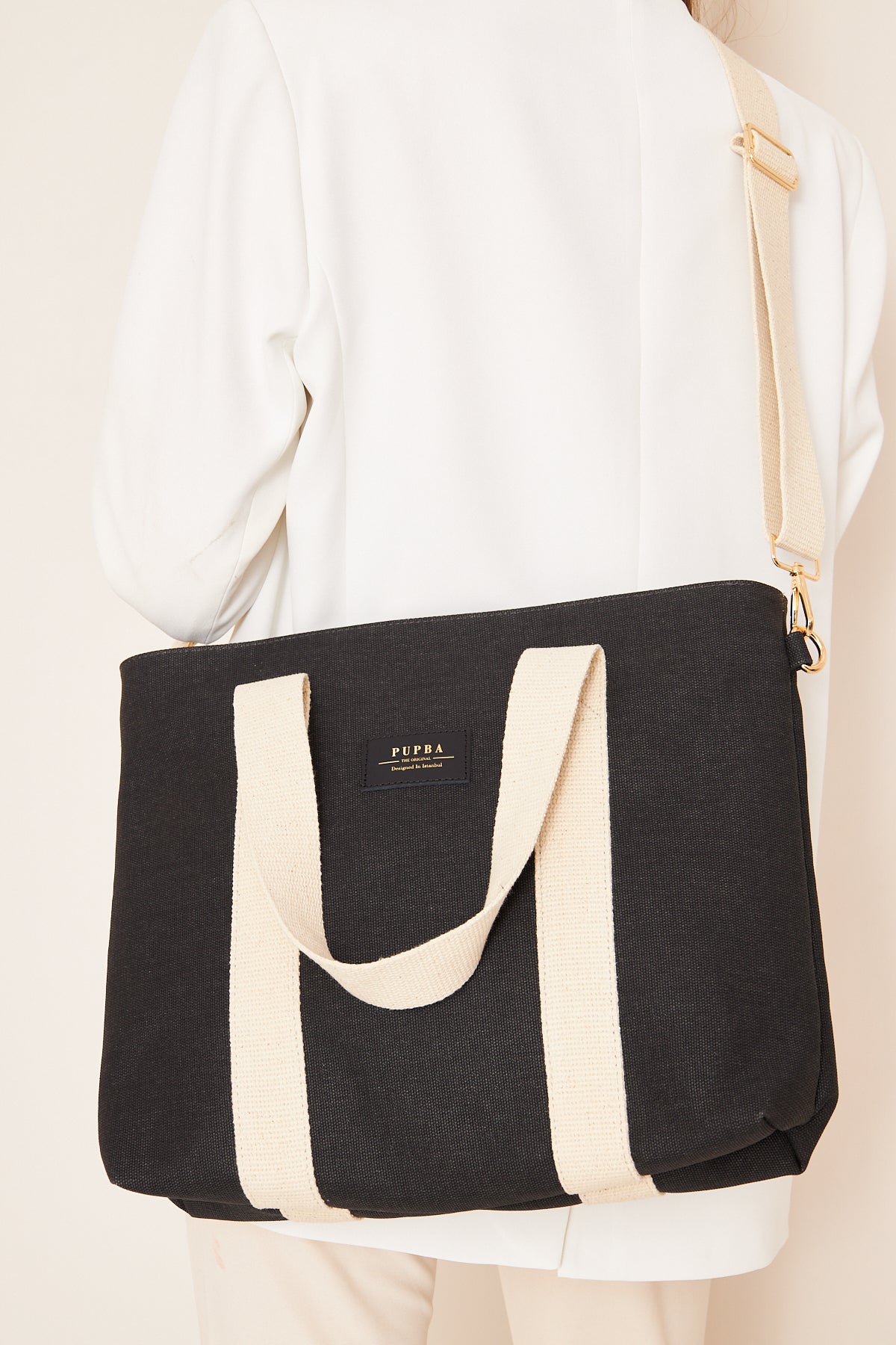 Yaga Large Tote Bag - Siyah