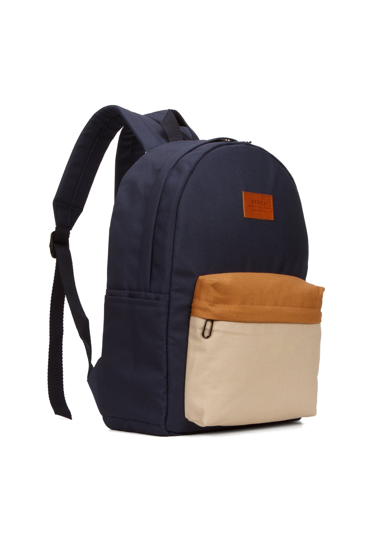 Indigo Backpack - Navy Blue / Tan